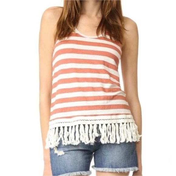 Scotch & Soda Striped Linen Tank Top - Picture 2 of 7